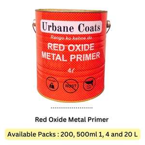 Urbane Coats Red Oxide Metal Primer Gloss